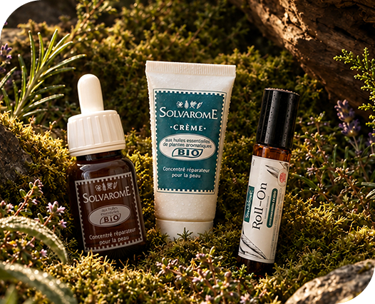 Kit Concentré + Crème + Roll-on – Solvarome